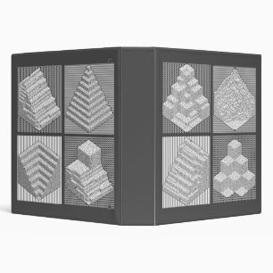 Blocks Maze Puzzle Binder