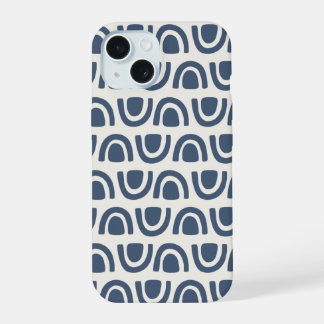 Blocs d'arche organique moderne Navy Pattern Crème
