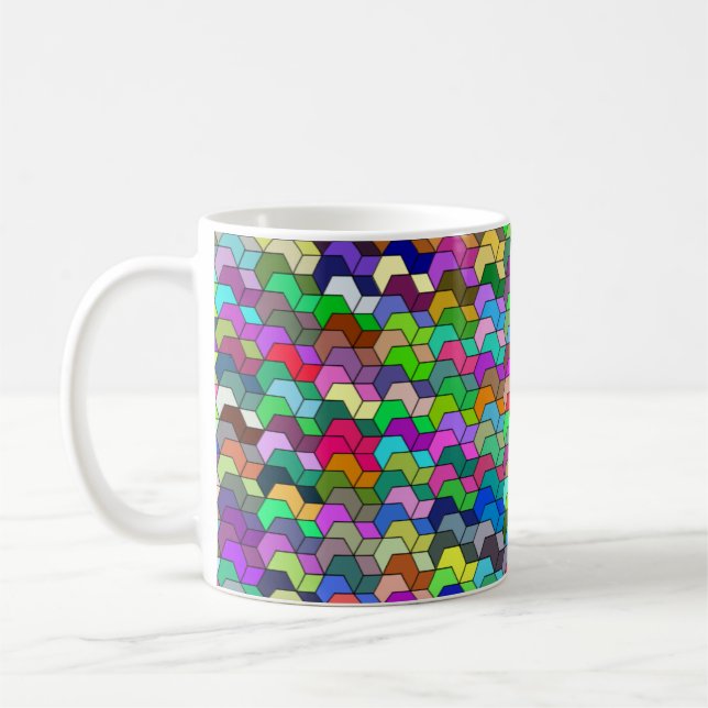 Blocs empilés Mug 11 oz (Gauche)