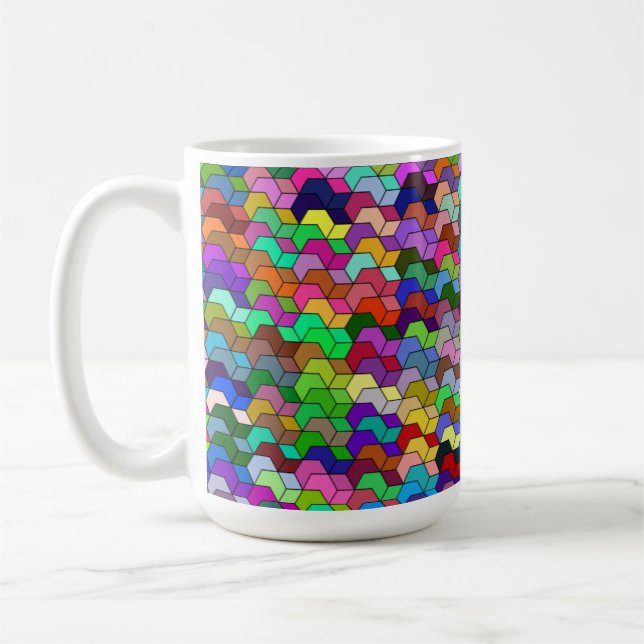 Blocs empilés Mug 15 oz (Gauche)