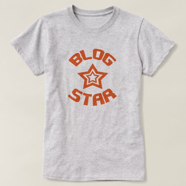 Blog Star T-Shirt (Design Front)
