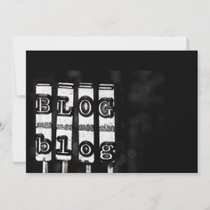 Blog typewriter script