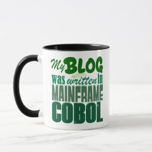 Blog Was Coded in COBOL – Retro Mainframe Develope Mug
