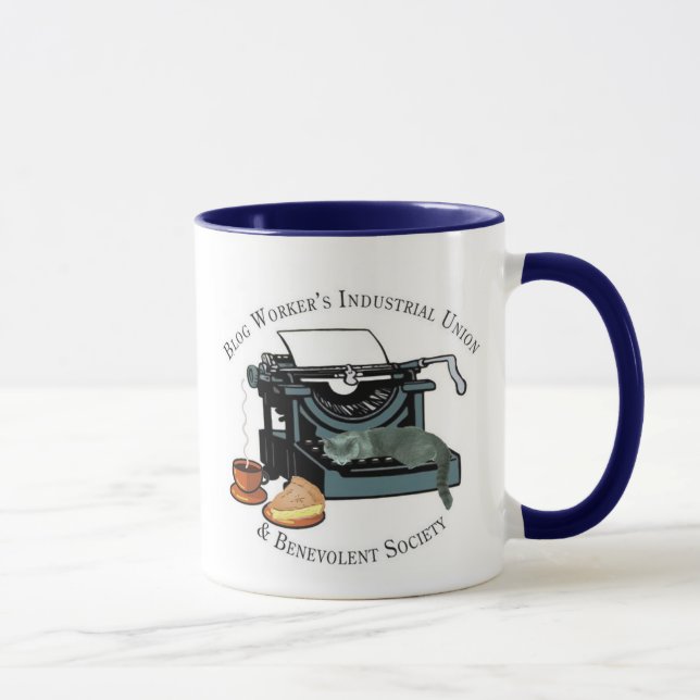 Blog Workers Industrial Union Mug (Right)