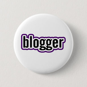 Blogger 2 Inch Round Button