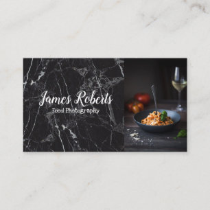 Blogger de photographie alimentaire Carte de visit