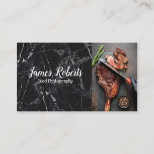 Blogger de photographie alimentaire Carte de visit