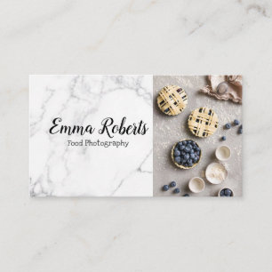 Blogger de photographie alimentaire Carte de visit