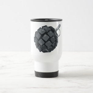 Bloggers grenade travel mug