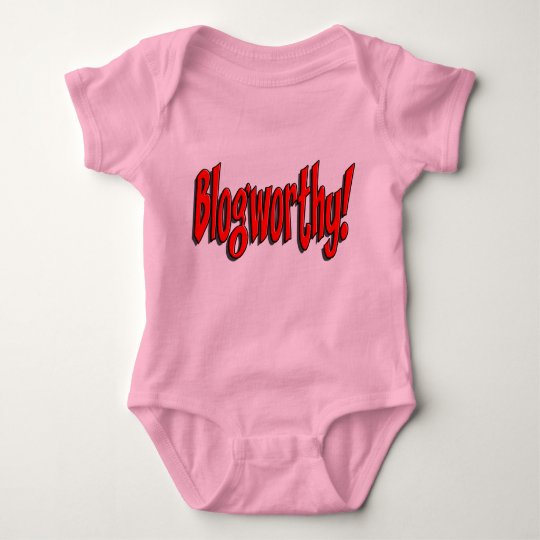 Blogworthy Baby Bodysuit