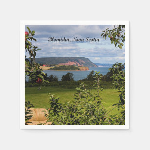 Blomidin, Nova Scotia, Canada Napkin