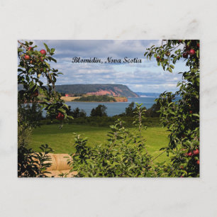 Blomidin, Nova Scotia, Canada Postcard