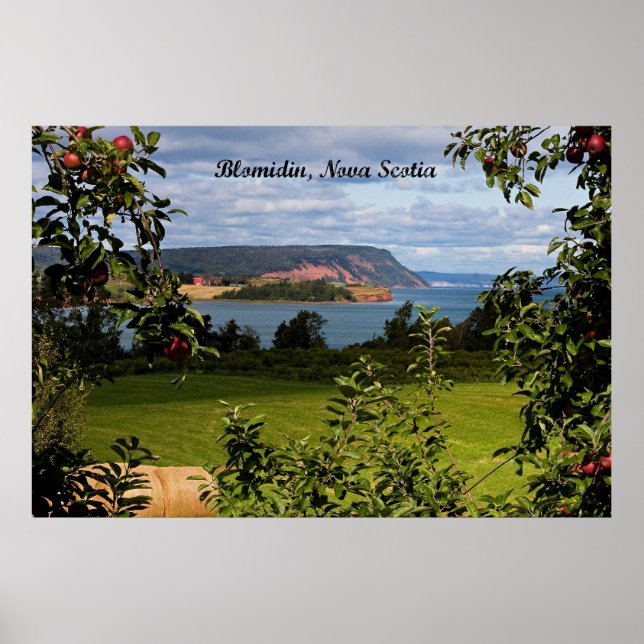 Blomidin, Nova Scotia, Canada Poster (Front)