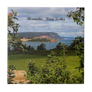 Blomidin, Nova Scotia, Canada Tile