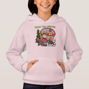 Blond Girl Crazy Pour Camping