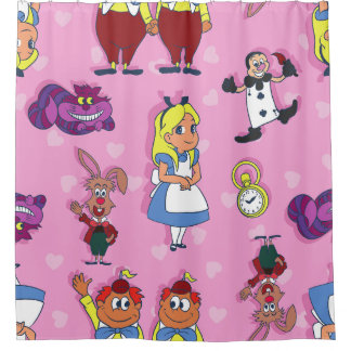 blonde Alice in Wonderland Cheshire Cat Mad Hatter