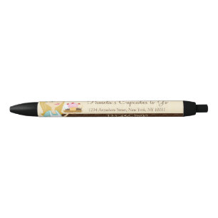 Blonde Baker Cupcake D12 Customizable Pen 2