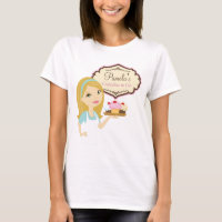 Blonde Baker Cupcake D12 T-Shirt Design 3