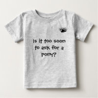 Blonde & Broke - Baby/Toddler Hoodie - Pony