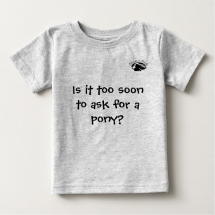 Blonde & Broke - Baby/Toddler Hoodie - Pony Baby T-Shirt