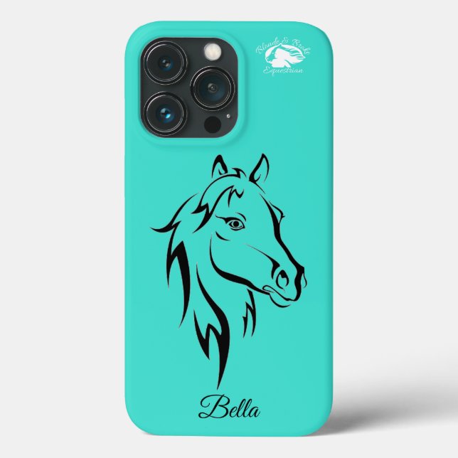 Blonde & Broke Equestrian - iPhone / iPad case (Back)