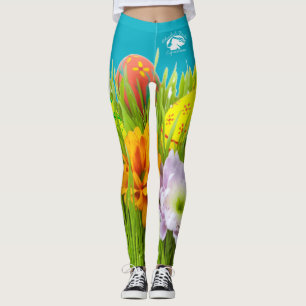 Blonde & Broke - Leggings à motifs - Logo Blanc