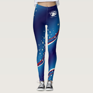 Blonde & Broke - Leggings à motifs - Logo Blanc