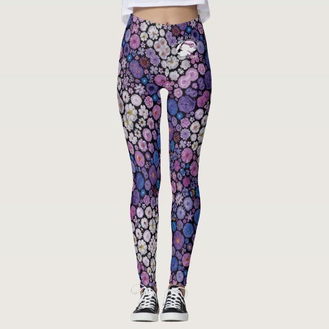 Blonde & Broke - Patterned Leggings (Front)