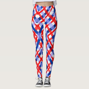 Blonde & Broke - Patterned Leggings - White Logo