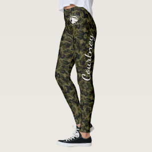 Blonde & Broke - "Personalize These" Camo Leggings