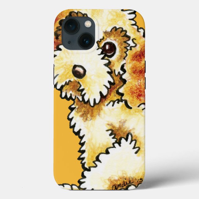 Blonde Cocker Spaniel Poodle Mix Case-Mate iPhone Case (Back)