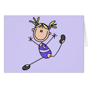 Blonde Girl Gymnast Tshirts and Gifts