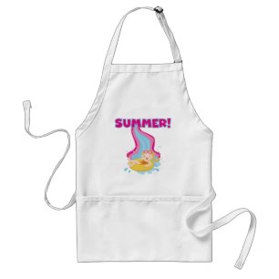 Blonde Girl Summer Standard Apron