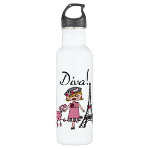 Blonde Hair Diva 710 Ml Water Bottle