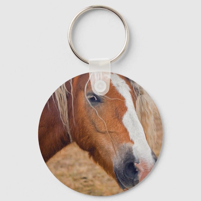 Blonde Horse Keychain (Front)