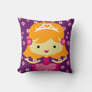 Blonde Little Princess Pillow