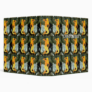 blonde lookout mermaid binder