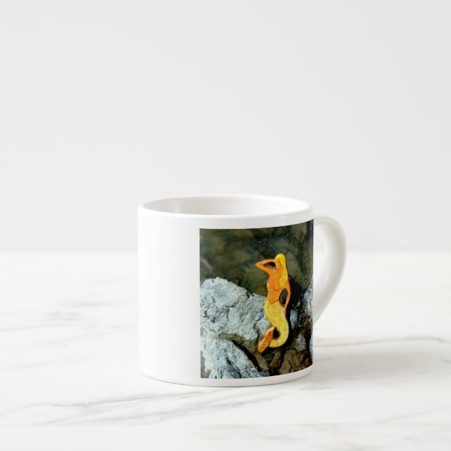 blonde lookout mermaid espresso cup (Front Right)