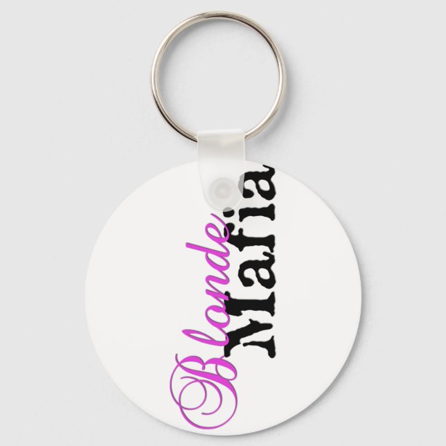 Blonde Mafia - Keychain (Front)
