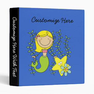Blonde Mermaid Binder