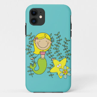 Blonde Mermaid iPhone 11 Case