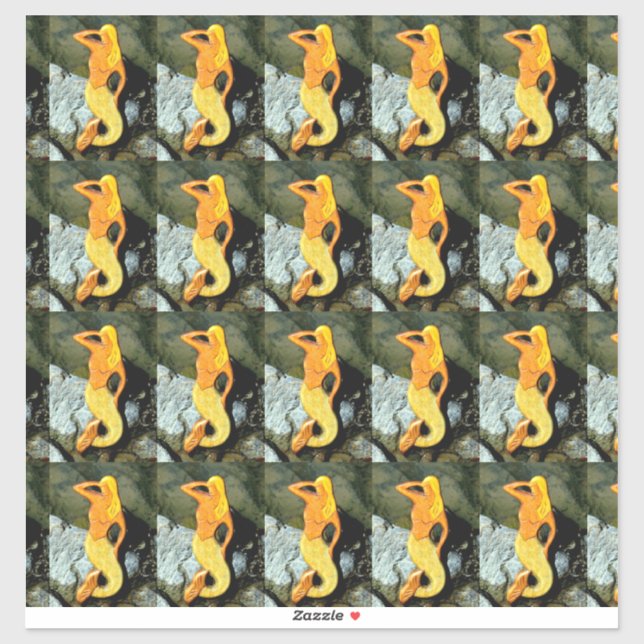 Blonde mermaid looking (Sheet)