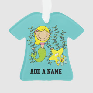 Blonde Mermaid Ornament