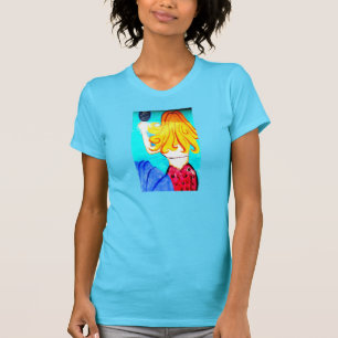 blonde mermaid t-shirt