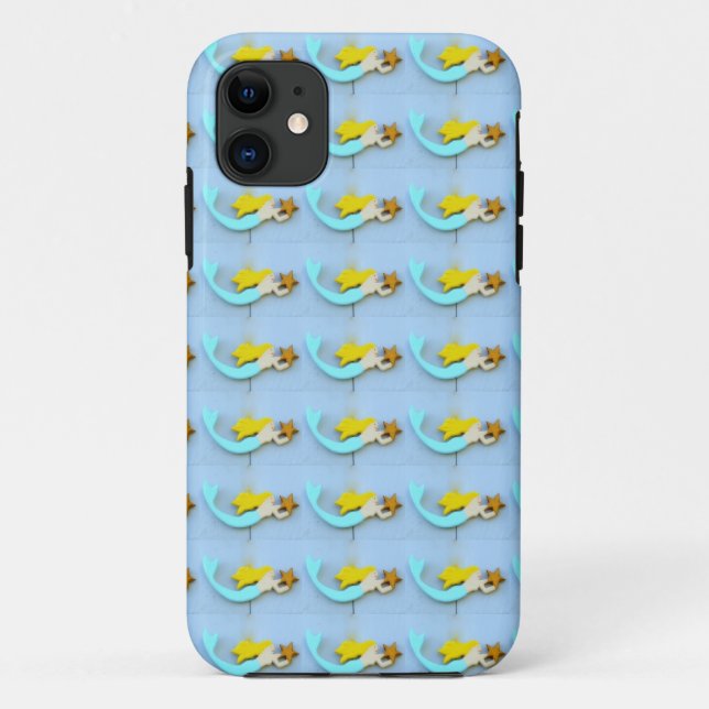 blonde mermaids case (Back)