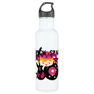 Blonde Rock Star Girl 710 Ml Water Bottle