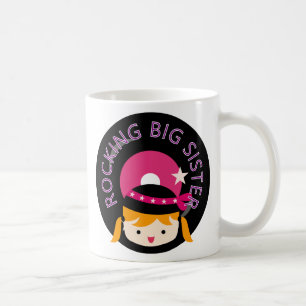 Blonde Rocking Big Sister Coffee Mug