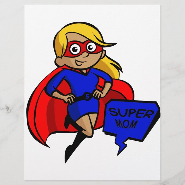 blonde super mom (Front)