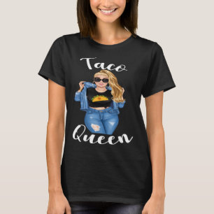 Blonde Taco Queen Cinco De Mayo 5  Womens Women T-Shirt