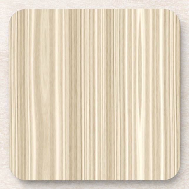 Blonde Wood Coaster (Front)